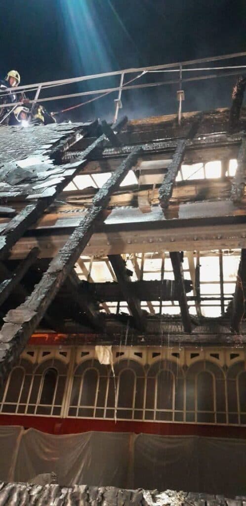 Incendie à la gare de La Rochelle : le feu maîtrisé après une importante intervention des secours