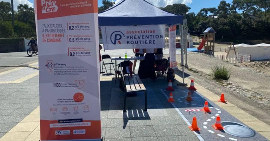 Sur l'Île de Ré, la prévention routière mise sur la pédagogie pour sensibiliser les vacanciers