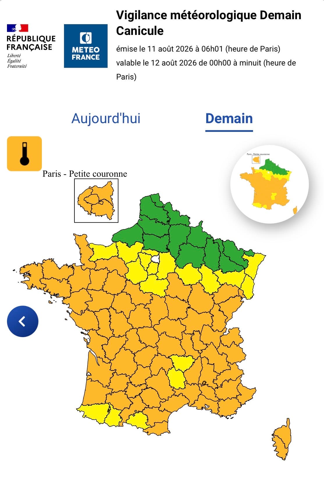 Charente-Maritime : la vigilance orange canicule activée dès mercredi, jusqu’à 38 °C attendus