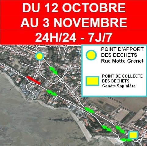 Angoulins : deux passages à niveau fermés pendant près de trois semaines à partir du 12 octobre