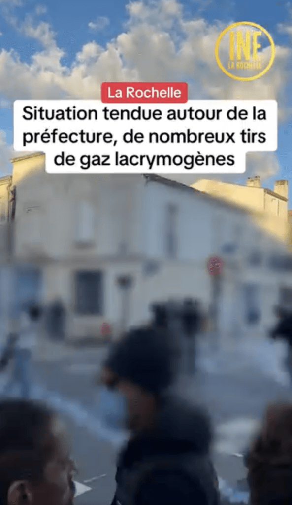 Manifestations du 17 octobre : La Rochelle au cœur d’une mobilisation massive, des tensions éclatent en Charente-Maritime